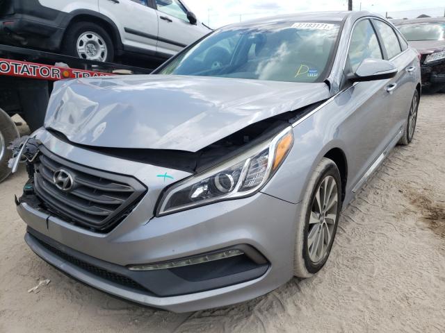 Photo 1 VIN: 5NPE34AF1GH311117 - HYUNDAI SONATA SPO 