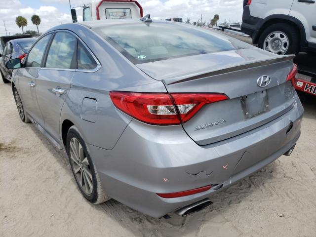 Photo 2 VIN: 5NPE34AF1GH311117 - HYUNDAI SONATA SPO 