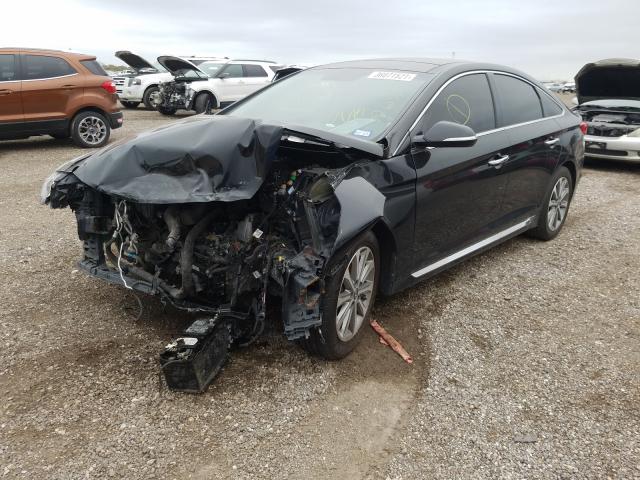 Photo 1 VIN: 5NPE34AF1GH326037 - HYUNDAI SONATA SPO 