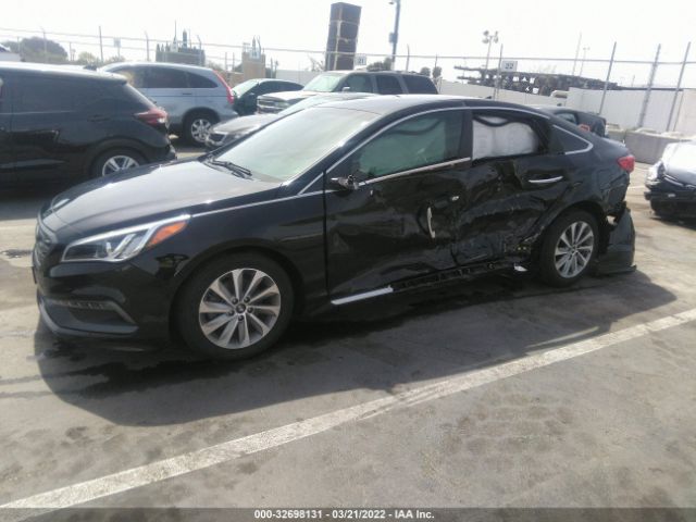 Photo 1 VIN: 5NPE34AF1GH334266 - HYUNDAI SONATA 