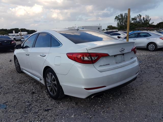 Photo 2 VIN: 5NPE34AF1GH337006 - HYUNDAI SONATA SPO 