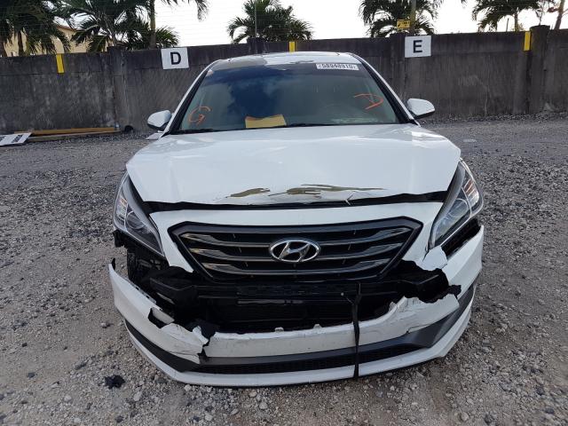 Photo 8 VIN: 5NPE34AF1GH337006 - HYUNDAI SONATA SPO 