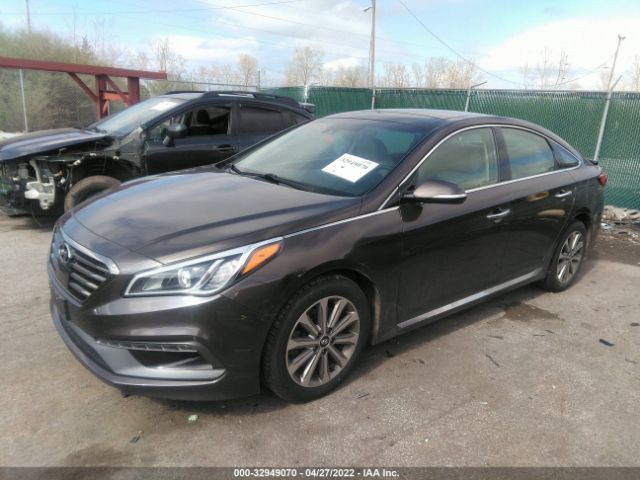 Photo 1 VIN: 5NPE34AF1GH338074 - HYUNDAI SONATA 