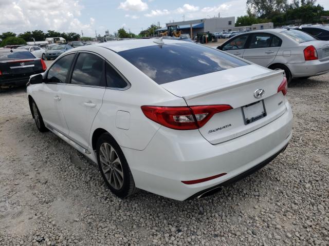 Photo 2 VIN: 5NPE34AF1GH339130 - HYUNDAI SONATA SPO 