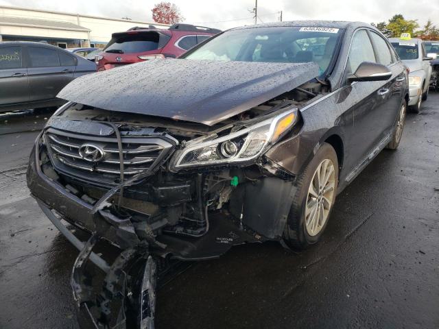 Photo 1 VIN: 5NPE34AF1GH341220 - HYUNDAI SONATA SPO 