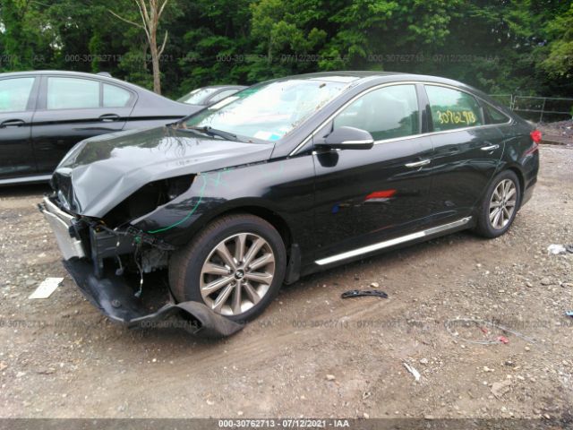 Photo 1 VIN: 5NPE34AF1GH343095 - HYUNDAI SONATA 