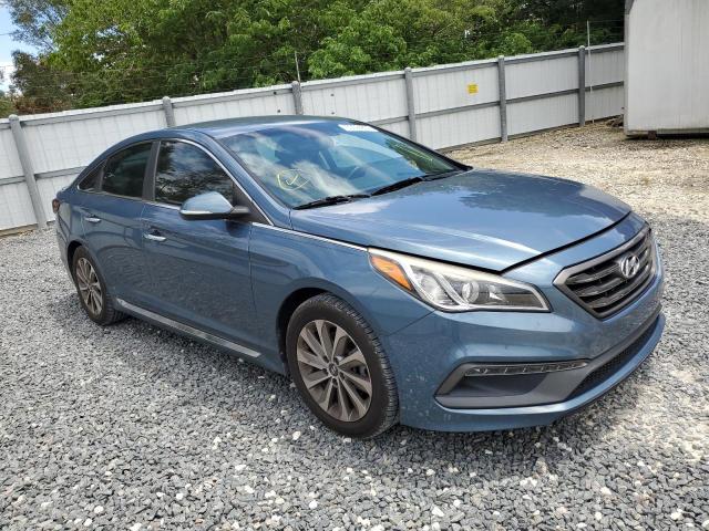 Photo 3 VIN: 5NPE34AF1GH347051 - HYUNDAI SONATA SPO 