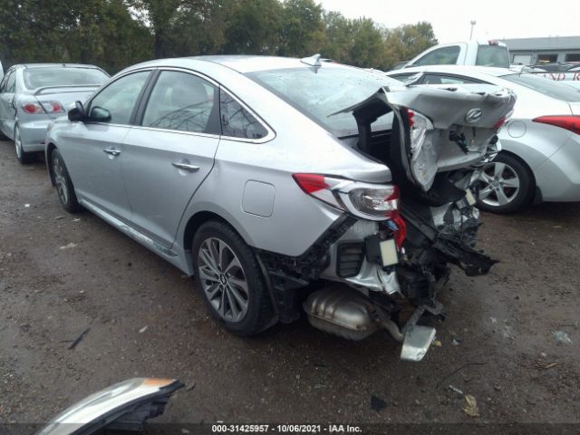 Photo 2 VIN: 5NPE34AF1GH354453 - HYUNDAI SONATA 