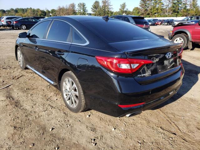 Photo 2 VIN: 5NPE34AF1GH381376 - HYUNDAI SONATA SPO 