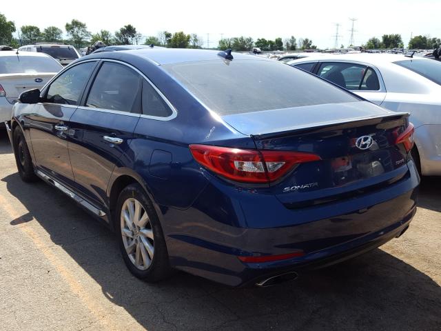 Photo 2 VIN: 5NPE34AF1GH403778 - HYUNDAI SONATA SPO 