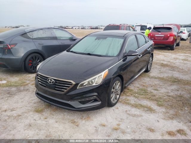 Photo 1 VIN: 5NPE34AF1GH404896 - HYUNDAI SONATA 