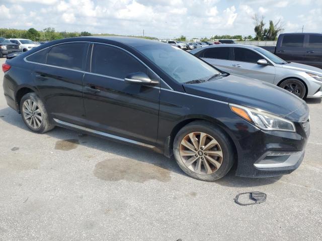 Photo 3 VIN: 5NPE34AF1GH406387 - HYUNDAI SONATA SPO 