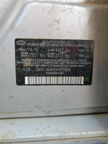 Photo 11 VIN: 5NPE34AF1GH412884 - HYUNDAI SONATA SPO 