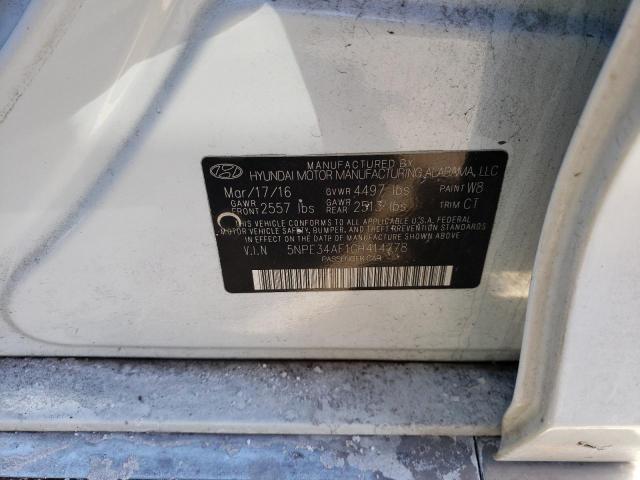 Photo 11 VIN: 5NPE34AF1GH414778 - HYUNDAI SONATA GL 