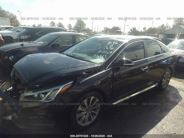 Photo 5 VIN: 5NPE34AF1GH415378 - HYUNDAI SONATA 