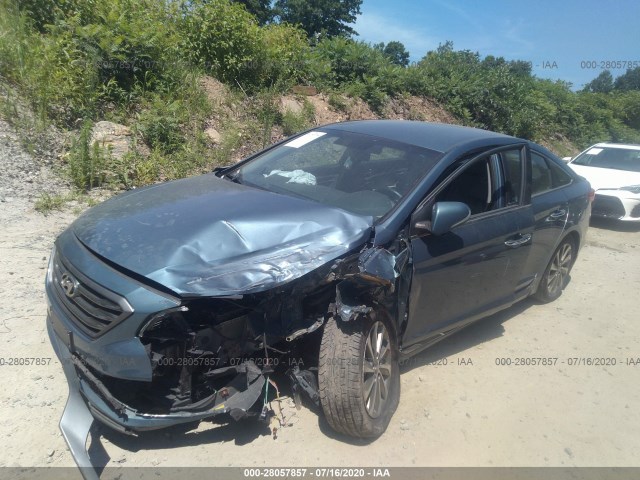 Photo 1 VIN: 5NPE34AF1GH417387 - HYUNDAI SONATA 