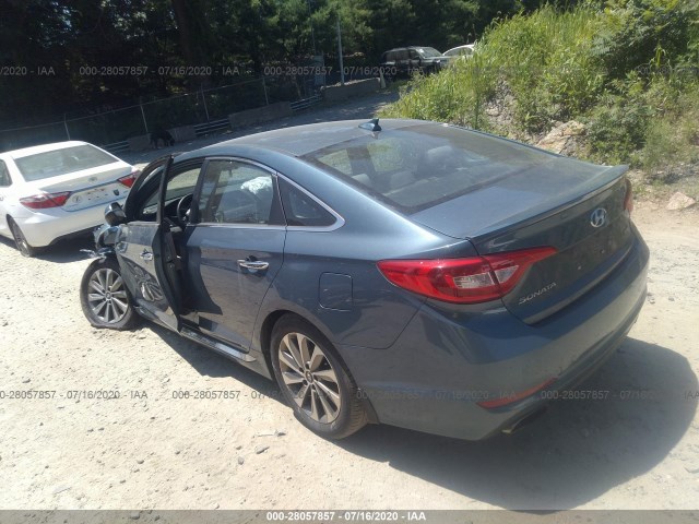 Photo 2 VIN: 5NPE34AF1GH417387 - HYUNDAI SONATA 