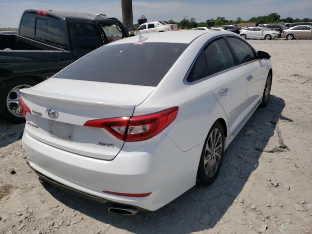 Photo 3 VIN: 5NPE34AF1GH425893 - HYUNDAI SONATA SPO 