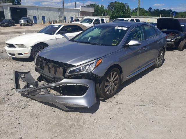 Photo 1 VIN: 5NPE34AF1GH428082 - HYUNDAI SONATA SPO 