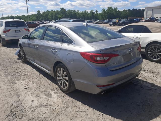 Photo 2 VIN: 5NPE34AF1GH428082 - HYUNDAI SONATA SPO 