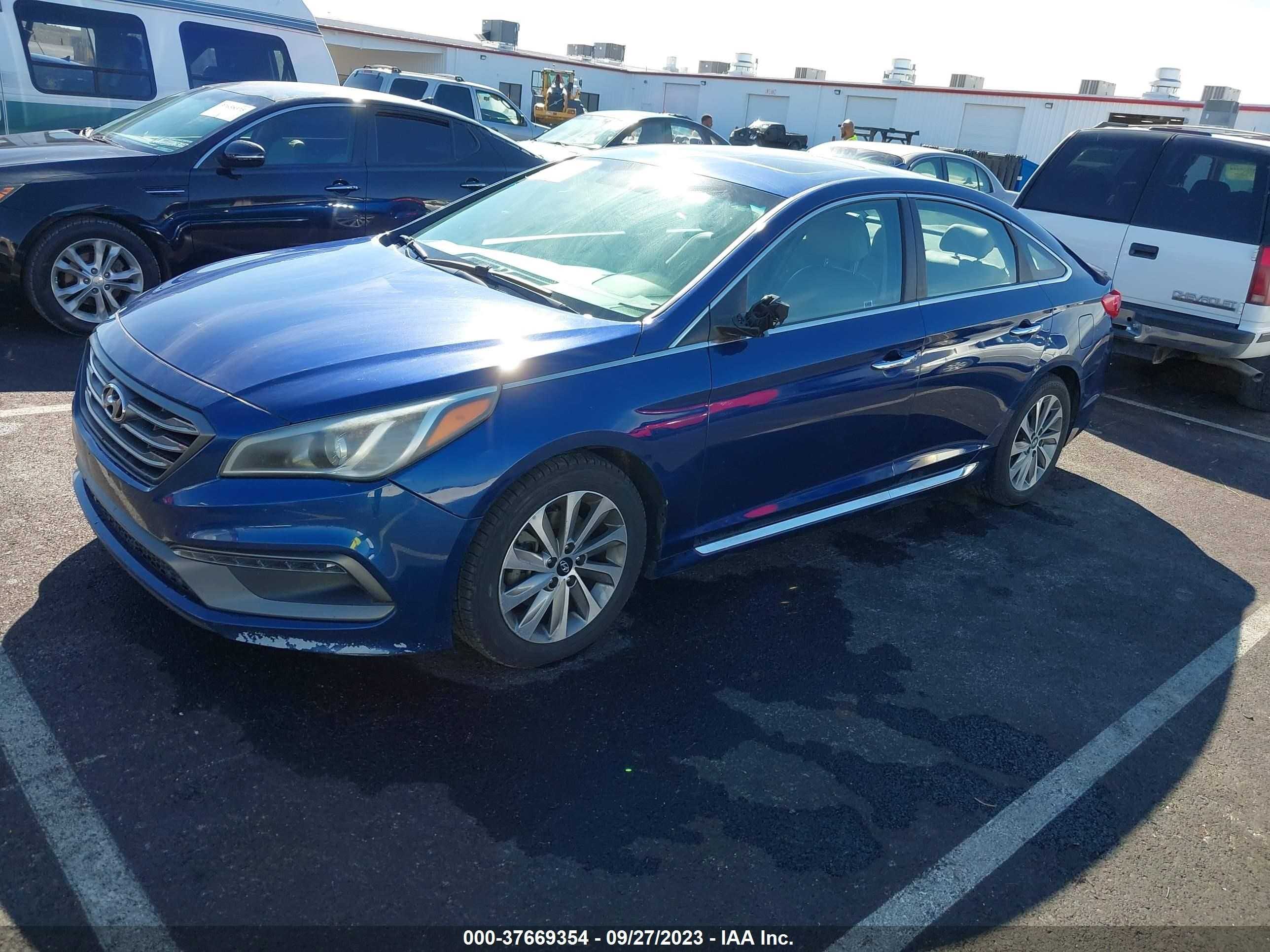 Photo 1 VIN: 5NPE34AF1GH433508 - HYUNDAI SONATA 