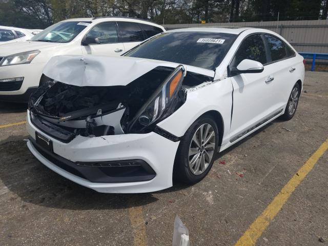 Photo 1 VIN: 5NPE34AF1GH436506 - HYUNDAI SONATA SPO 