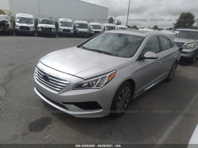 Photo 1 VIN: 5NPE34AF1HH439021 - HYUNDAI SONATA 