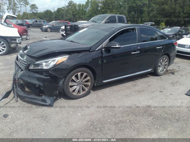 Photo 1 VIN: 5NPE34AF1HH449631 - HYUNDAI SONATA 