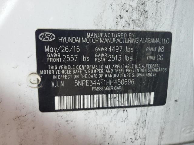 Photo 11 VIN: 5NPE34AF1HH450696 - HYUNDAI SONATA SPO 