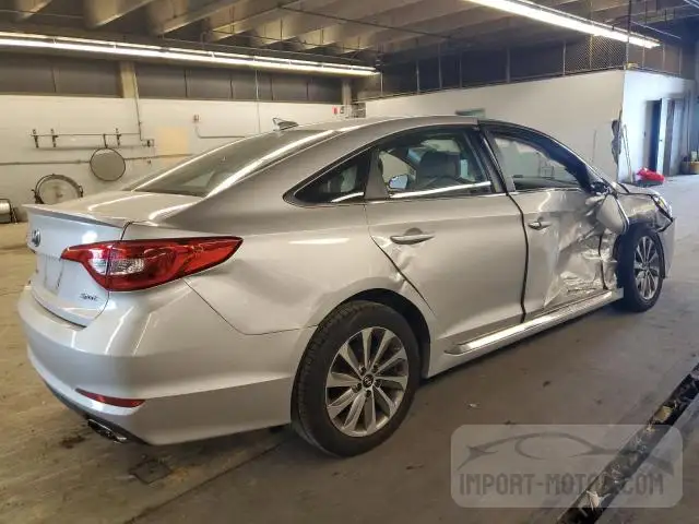 Photo 2 VIN: 5NPE34AF1HH453744 - HYUNDAI SONATA 