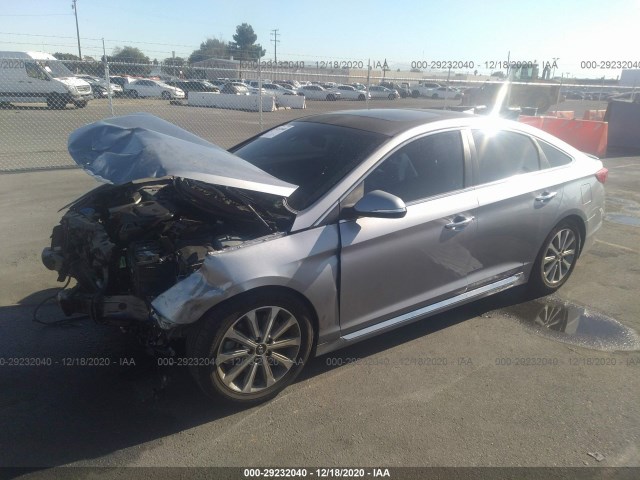 Photo 1 VIN: 5NPE34AF1HH455509 - HYUNDAI SONATA 