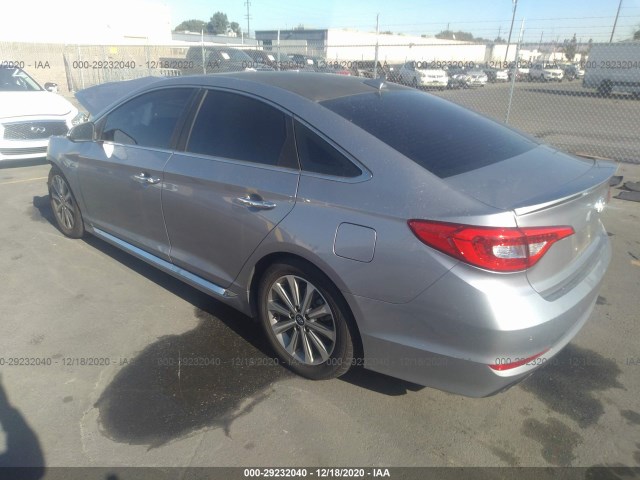 Photo 2 VIN: 5NPE34AF1HH455509 - HYUNDAI SONATA 