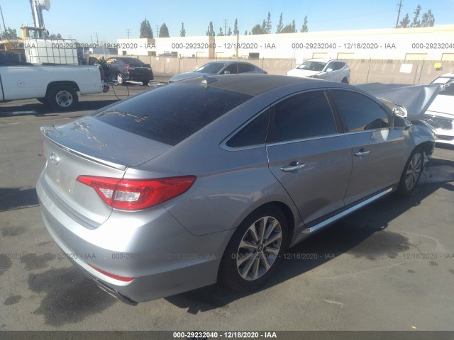 Photo 3 VIN: 5NPE34AF1HH455509 - HYUNDAI SONATA 