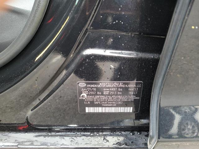 Photo 9 VIN: 5NPE34AF1HH463383 - HYUNDAI SONATA 