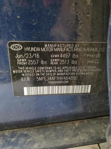 Photo 12 VIN: 5NPE34AF1HH464890 - HYUNDAI SONATA SPO 