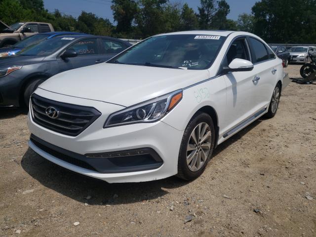 Photo 1 VIN: 5NPE34AF1HH476635 - HYUNDAI SONATA SPO 