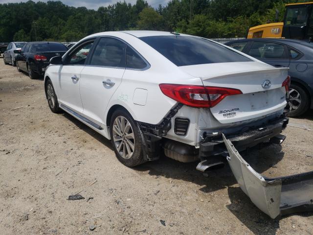 Photo 2 VIN: 5NPE34AF1HH476635 - HYUNDAI SONATA SPO 