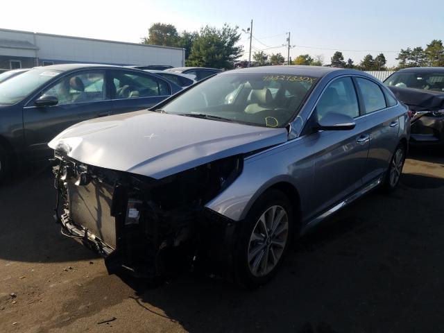 Photo 1 VIN: 5NPE34AF1HH485786 - HYUNDAI SONATA SPO 