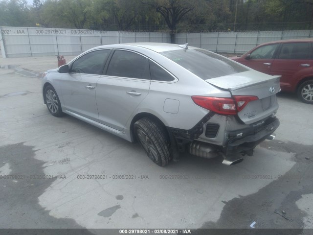 Photo 2 VIN: 5NPE34AF1HH487828 - HYUNDAI SONATA 