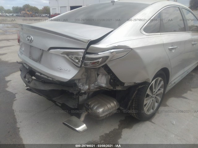 Photo 5 VIN: 5NPE34AF1HH487828 - HYUNDAI SONATA 