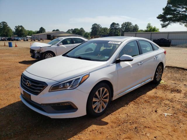 Photo 1 VIN: 5NPE34AF1HH489806 - HYUNDAI SONATA SPO 