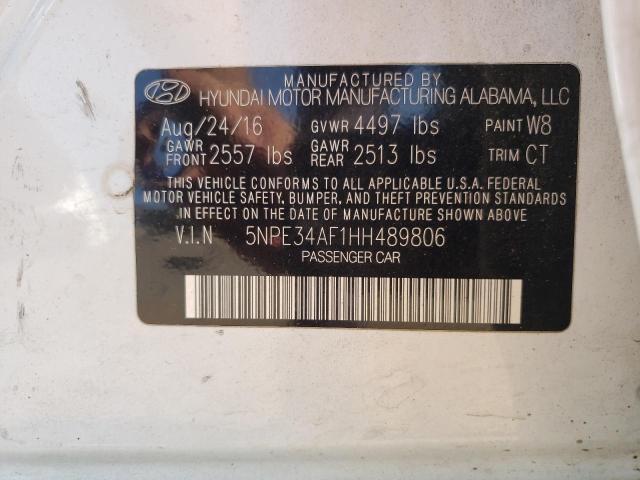 Photo 9 VIN: 5NPE34AF1HH489806 - HYUNDAI SONATA SPO 