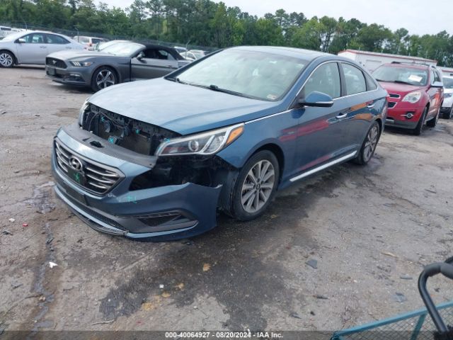 Photo 1 VIN: 5NPE34AF1HH490342 - HYUNDAI SONATA 