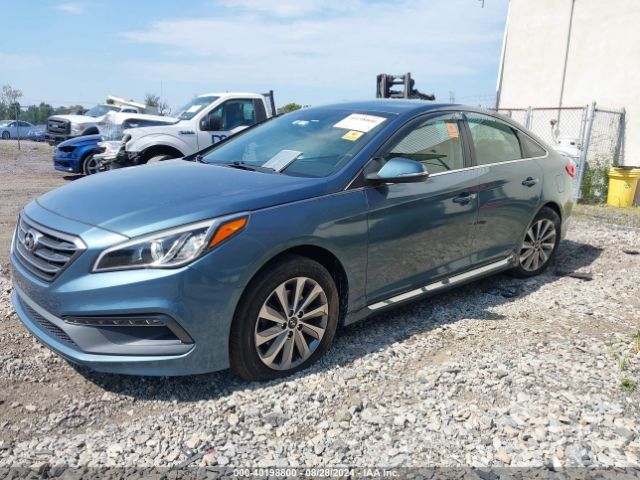 Photo 1 VIN: 5NPE34AF1HH493614 - HYUNDAI SONATA 