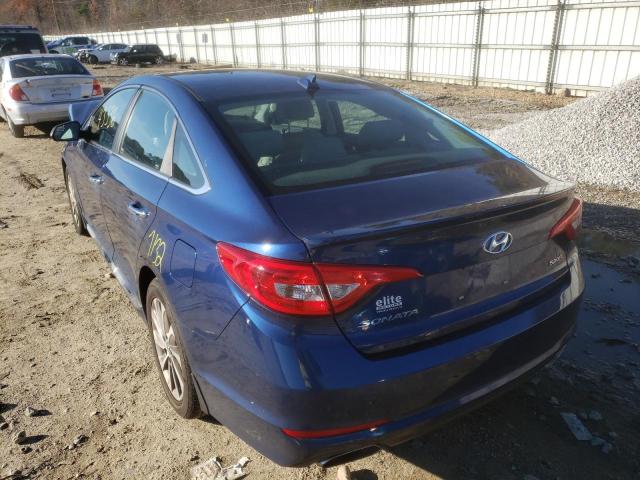 Photo 2 VIN: 5NPE34AF1HH498618 - HYUNDAI SONATA SPO 