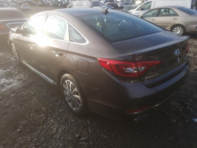 Photo 2 VIN: 5NPE34AF1HH503767 - HYUNDAI SONATA SPO 