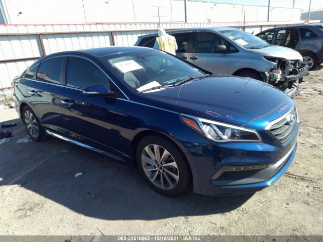 Photo 0 VIN: 5NPE34AF1HH504370 - HYUNDAI SONATA 