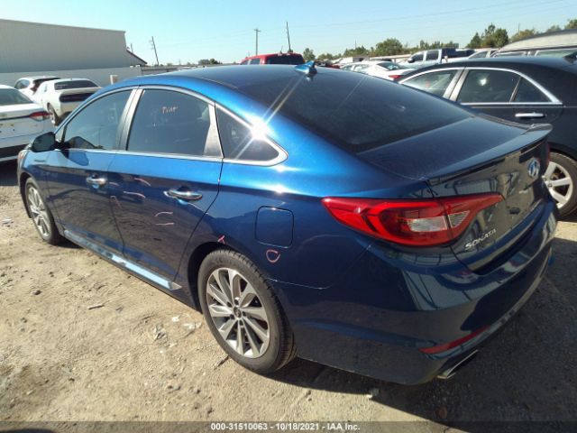 Photo 2 VIN: 5NPE34AF1HH504370 - HYUNDAI SONATA 