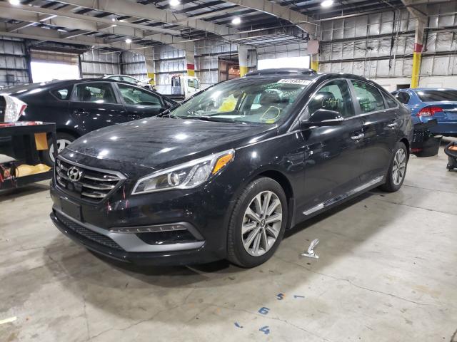 Photo 1 VIN: 5NPE34AF1HH512579 - HYUNDAI SONATA SPO 