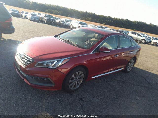 Photo 1 VIN: 5NPE34AF1HH514302 - HYUNDAI SONATA 